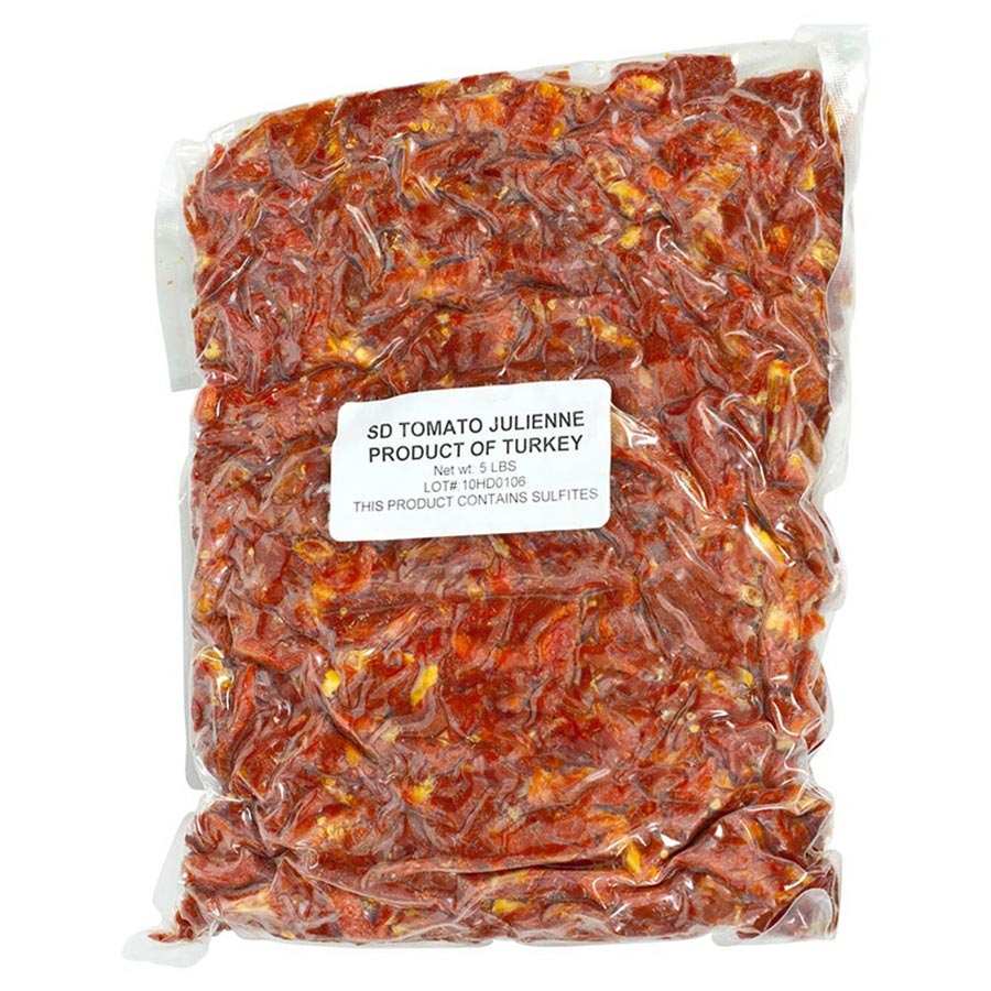 Sundried Tomatoes Julienne Cut, 1st Quality