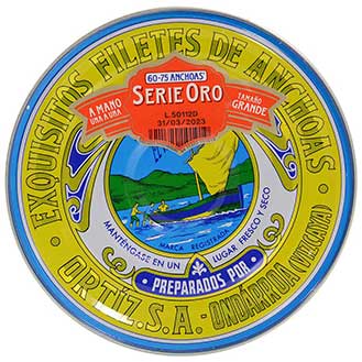 Filetes de Anchoa - Anchovy Fillets in Olive Oil