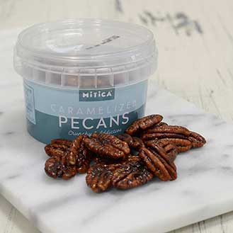 Retail Caramelized Pecans Minitub