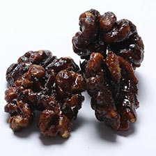 Roasted & Caramelized Walnuts with Honey